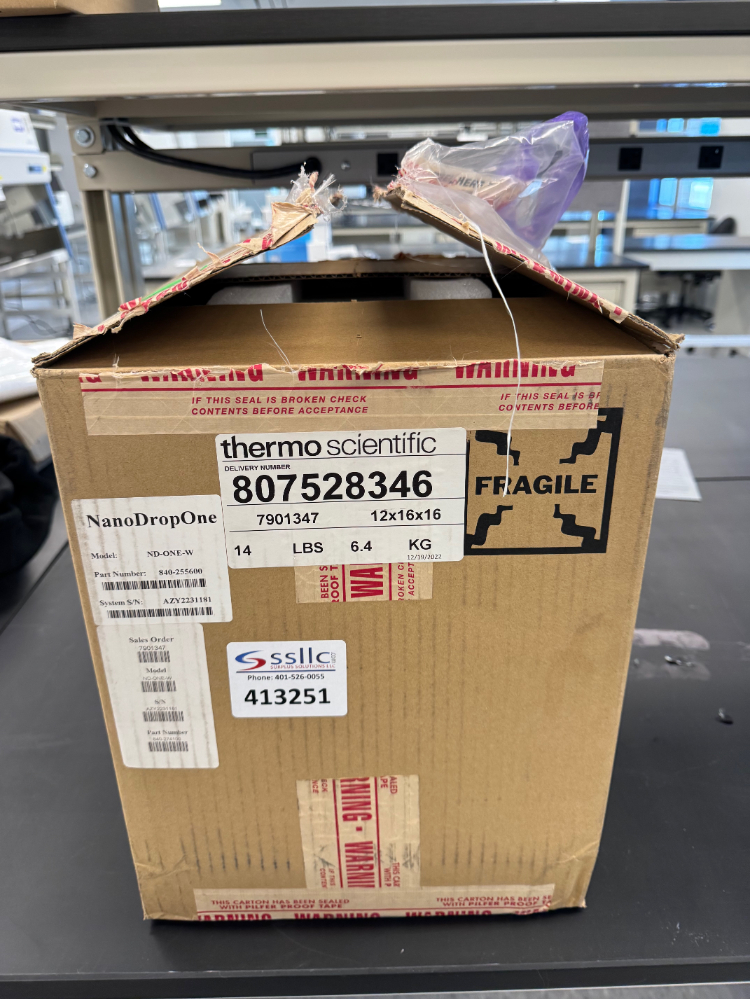 Image of Unused Thermo NanoDrop One UV-Vis Spectrophotometer